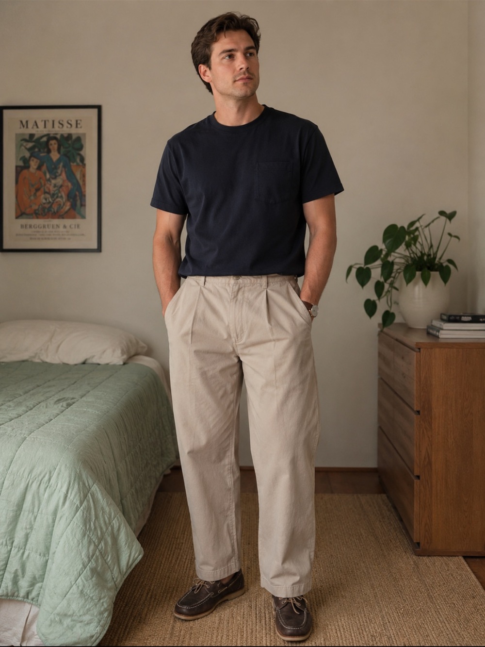 Dockers Men's Chino Pants in Light Tan